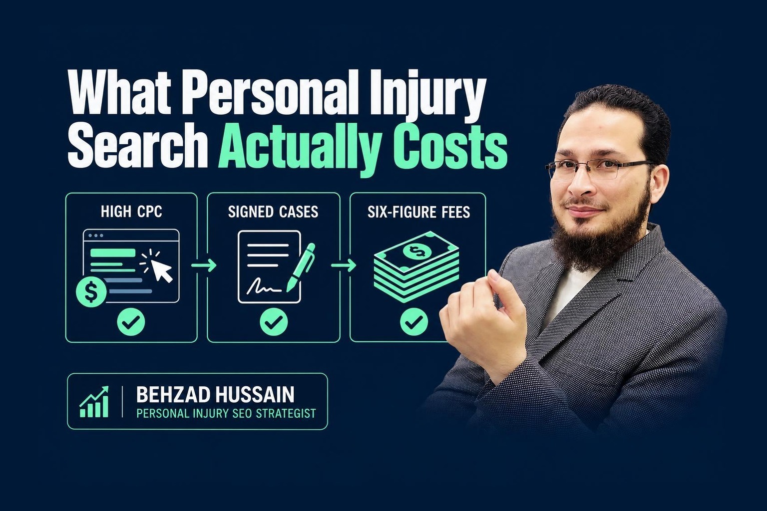 What Personal Injury Search Actually Costs: The Click Economics of the Most Expensive Vertical in Search